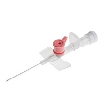 50 AGHI CANNULA BD VENFLO 2 VIE AGO CANULA 20G INFUSIONE RADIOLOGIA ANALISI ROSA