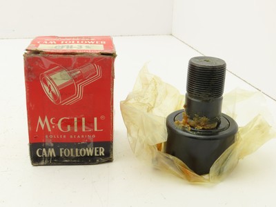 McGill CFH-3 S Flat Cam Follower Bearing 3x1.75'' Roller 1.5'' Stud Dia