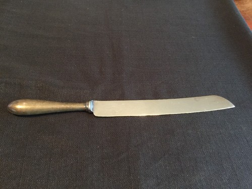 Eales Of Scheffield Sterling silver Knife Gift From George C Wallace - Picture 4 of 9