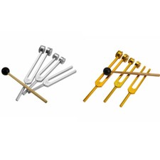 Tuning Fork Set 128 256 512Hz Medical Sound Healing Music Physics Teaching Aids