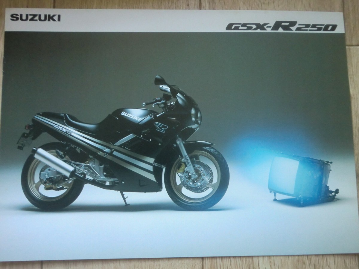 suzuki GSX-R250 GJ72A Brochure from JAPAN gsxr250 black | eBay