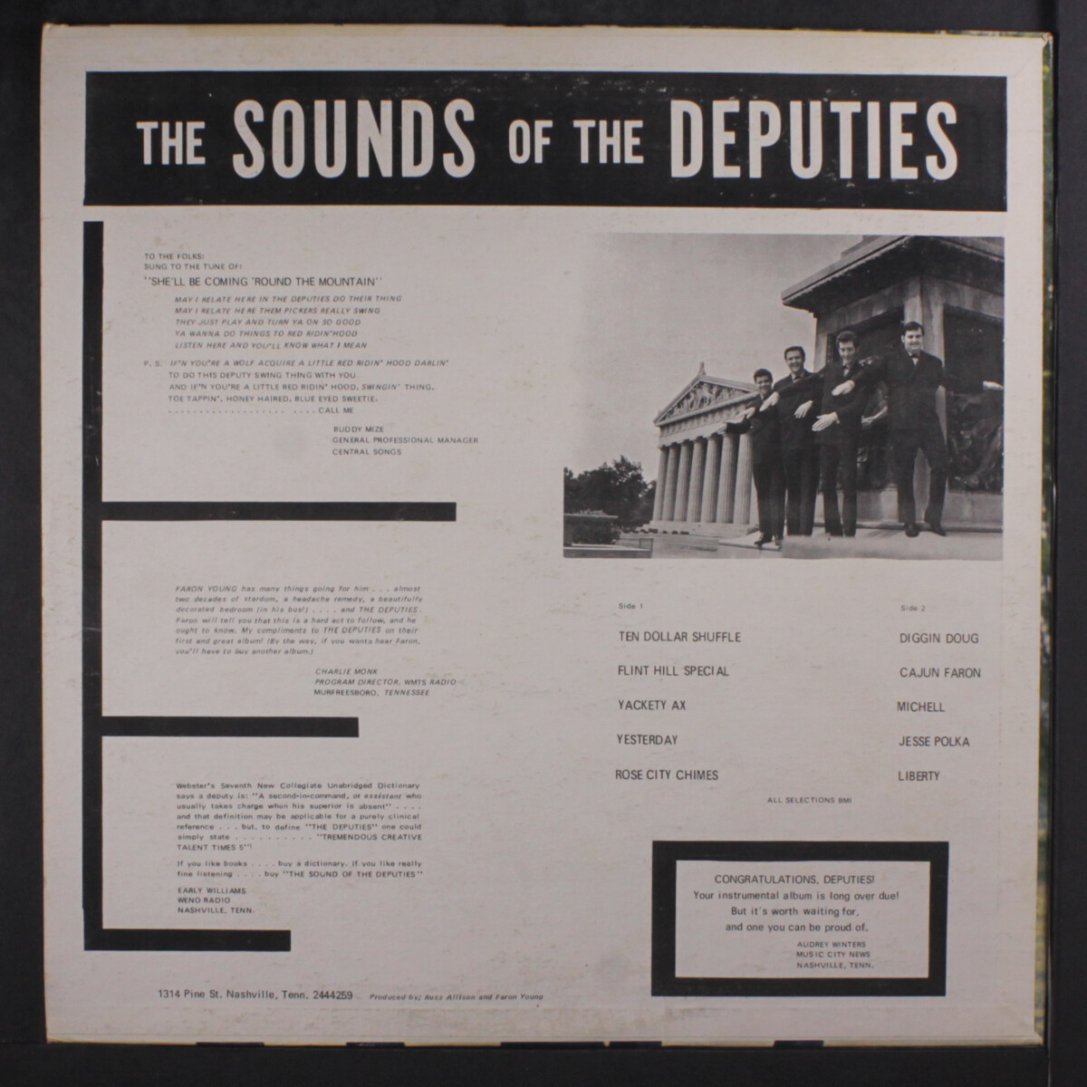 DEPUTIES: sounds of the deputies FARON YOUNG 12