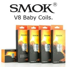 SMOK BABY BEAST COILS Authentic TFV8 Baby Beast V8 baby M2 Q2 X4 T6 T8 Coil 5pk