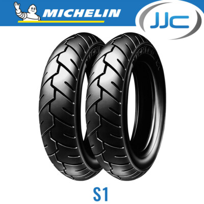 未使用品　MICHELIN　タイヤ S1 90/90/10 2本セット MICHELIN ミシュラン S1 90/90-10 中古品 バイク 90⁄90-10 ミシュラン