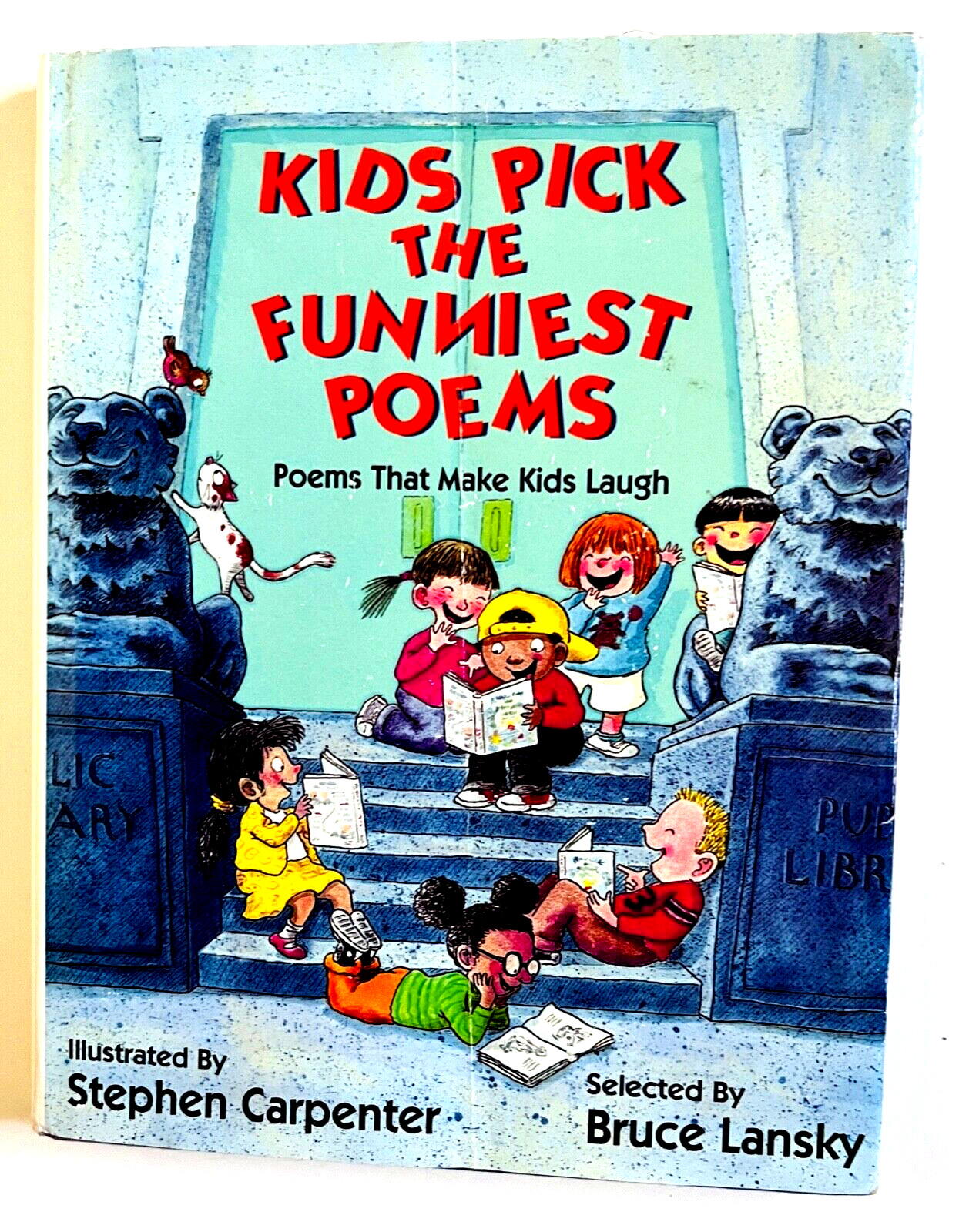 Kids Pick the Funniest Poems by Bruce Lansky  *Hardcover  *Very Good  *Pictured