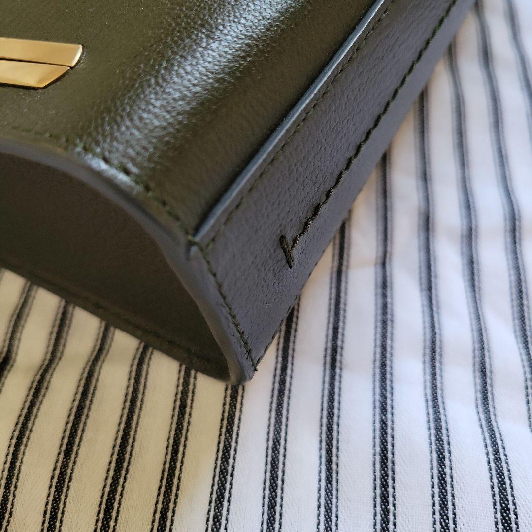 Anya Hindmarch Post Box Pouch Mini Shoulder Bag Gem