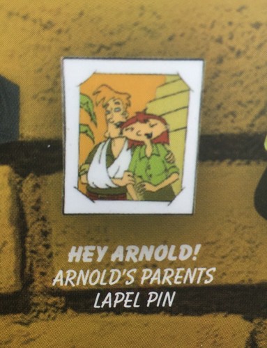 Culturefly The Nick Box Exclusive Spring 2021 Hey Arnold’s Parents Photo Enamel - Picture 4 of 4