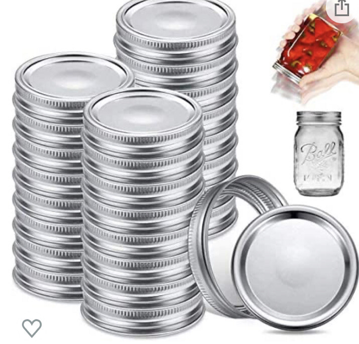 Canning Lids 24 Pack Canning Lids and Rings 2.75” Canning Lids eBay