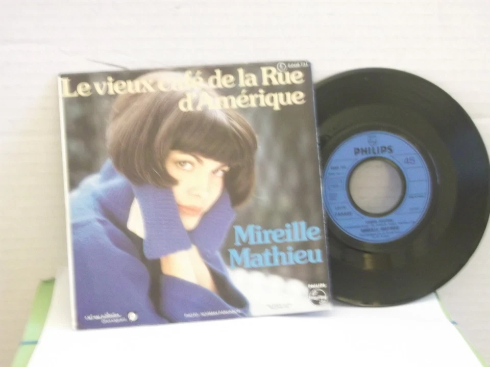 Mireille Mathieu,Philips,"Amour defendu",France,7" 45 w P/S,1977 Europ Pop, M- Foto 2 de 2
