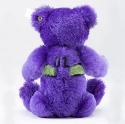 Evangelion x Steiff Teddy Bear 25cm 140th Anniversary Limited