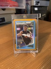 2025 Panini Donruss Optic - Rated Rookie Arian Smith #285 Orange Prizm /299 (RC)