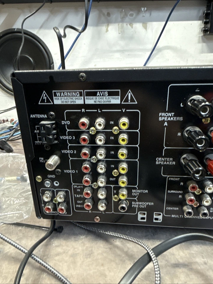 Onkyo TX-DS575 5.1 Channel Home Theater Receiver, Tested Fully Functional - Image 4 of 4