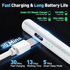 Stylus Pen for iPad 11/10/9/8/7/6th Gen 2018-2025 Fast Charge