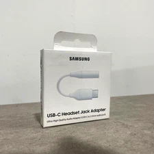 Samsung USB-C Headphone Jack Adapter 3.5mm - White