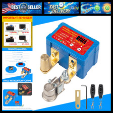 Battery Kill Switch for Car - Remote Battery Disconnect Switch 12V/24V 140A with
