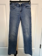 Abercrombie Kids Boys Skinny Size 13/14 Long Adjustable Waist Blue Denim Jeans 