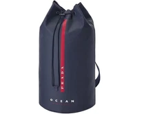 PRADA  Luna Rossa Ocean Sailing  Gym Backpack Navy Neoprene Waterproof Bag NEW
