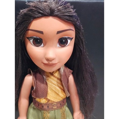 Disney Raya Adventure Large Doll With Outfit Boots 14'' inch tall