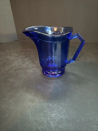Vintage Small Cobalt Blue Creamer/Pitcher