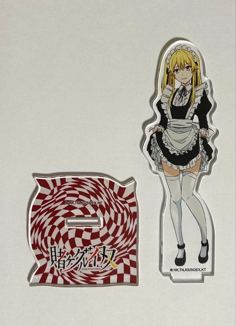 Traje de criada Kakegurui Mary Saotome acrílico con soporte