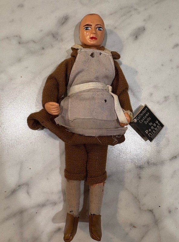 Peggy Nisbit Vintage Shakespearen Doll Made In England  S/508