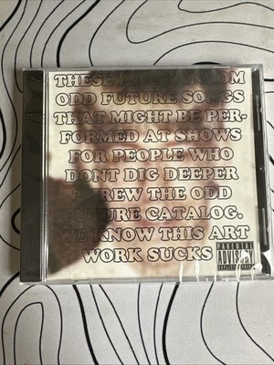 Odd Future 2011 Custom Sealed CD 12 Songs, OFWGKTA Compilation Album