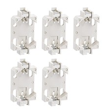 5pcs CR2025 CR2016 Horizontal Coin Button Battery Holder White Case