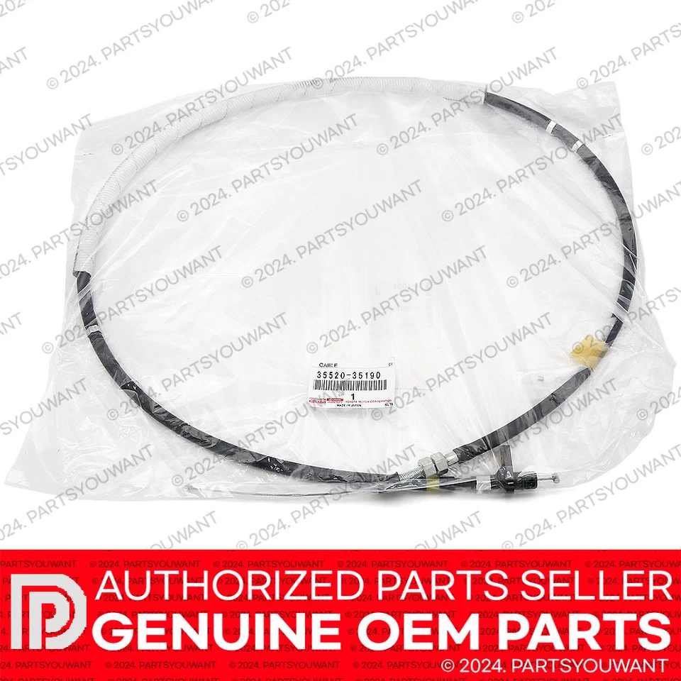 Cable acelerador acelerador OEM GENUINO Toyota 4Runner T100 Tacoma 35520-35190 Foto 2 de 4