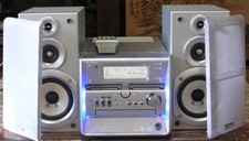 Victor UX-W50 CD MD Cassette Mini Component Stereo System w/Remote　Japan