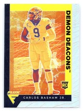 2021 Chronicles Flux Draft Picks #231 Carlos Basham Orange RC Prizm