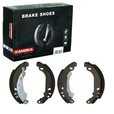 KAMOKA BREMSBACKEN SATZ HANDBREMSE passend für DACIA LOGAN SANDERO RENAULT CLIO