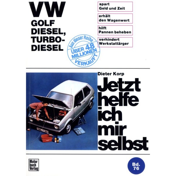 Vw Golf I Typ 17 1974-1983 Jetzt Helfe Ich Mir Selbst Reparaturhandbuch-image