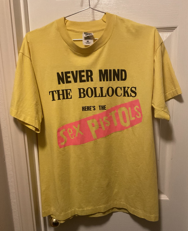 Sex Pistols 1996 Vintage Filthy Lucre Tour  Punk Band Concert T-Shirt Size L