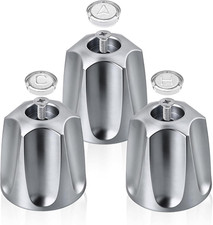 3 Pack Tub Knobs Replacement Set, Shower Handle Replacement for Price/Pfister Ve
