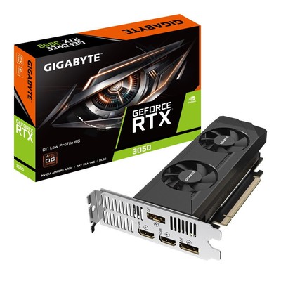 Gigabyte Geforce Rtx 3050 Oc 6Gb Gddr6/Pci Express 4,0/1477Mhz/14000Mhz/Low Prof