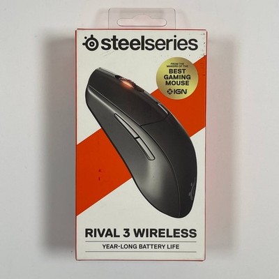 SteelSeries Rival 3 Wireless Gaming Mouse   400+ Hour Battery Life   18,000 CPI