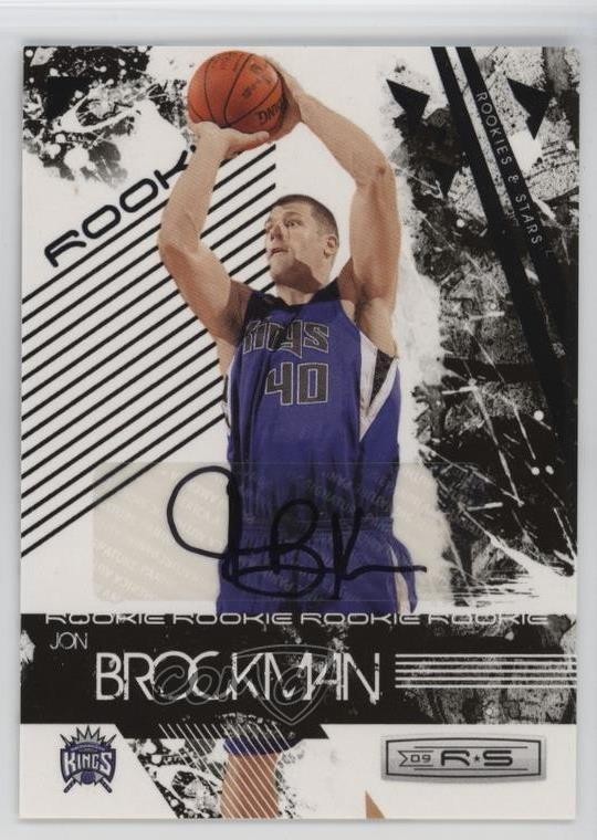 2009 Panini Rookies & Stars Rookie Signatures /250 Jon Brockman #117 Auto RC 2t7