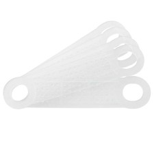 Clothing Hanger Strips 50PCS Clear Non-Slip Rubber Clothing Hanger Grips for ...