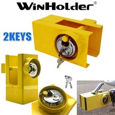 Anti-Theft Tow Ball Universal Trailer Coupling Hitch Lock Security Lock Keys