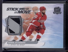 2020-21 The Cup Henrik Zetterberg Stick and Move Patch SP /50