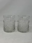 2 VINTAGE WATERFORD CRYSTAL LISMORE BISCUIT JARs WITHout lids decor elegant