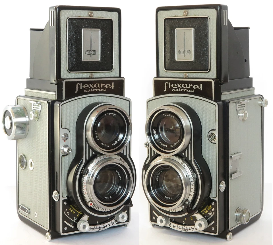 Flexaret VII Automate Meopta Czechoslovakia TLR 6x6 moyen format + LIVRE - Photo 4/4