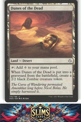 Dunes of the Dead - Hour of Devastation - MTG - Uncommon - #175 - NM