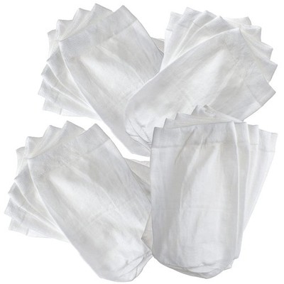 (20 Pack) Pool Micro Filter Mesh Bags for Blaster Water Tech White