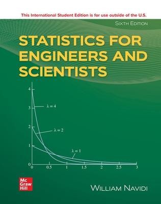 ISE Statistik für Ingenieure und Wissenschaftler - 9781266115837