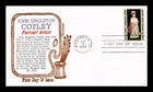 DR JIM STAMPS US COVER JOHN SINGLETON COPLEY ARTIST FDC KHOL KRAFT CACHET