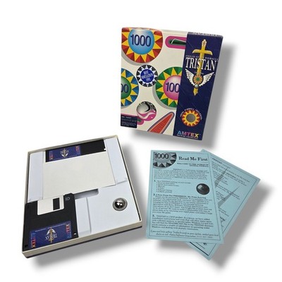 Solid State Pinball Tristan IBM MS-DOS Tandy 3.5 & 5.25'' Floppy Disk Diskette