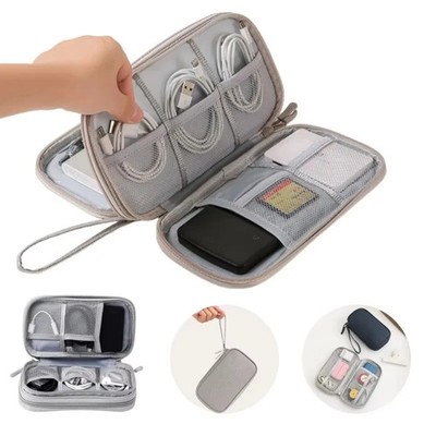 Tragbare wasserdichte Reise Organizer Tasche Digital Kabel USB Ladegerät Aufbewahrungskoffer