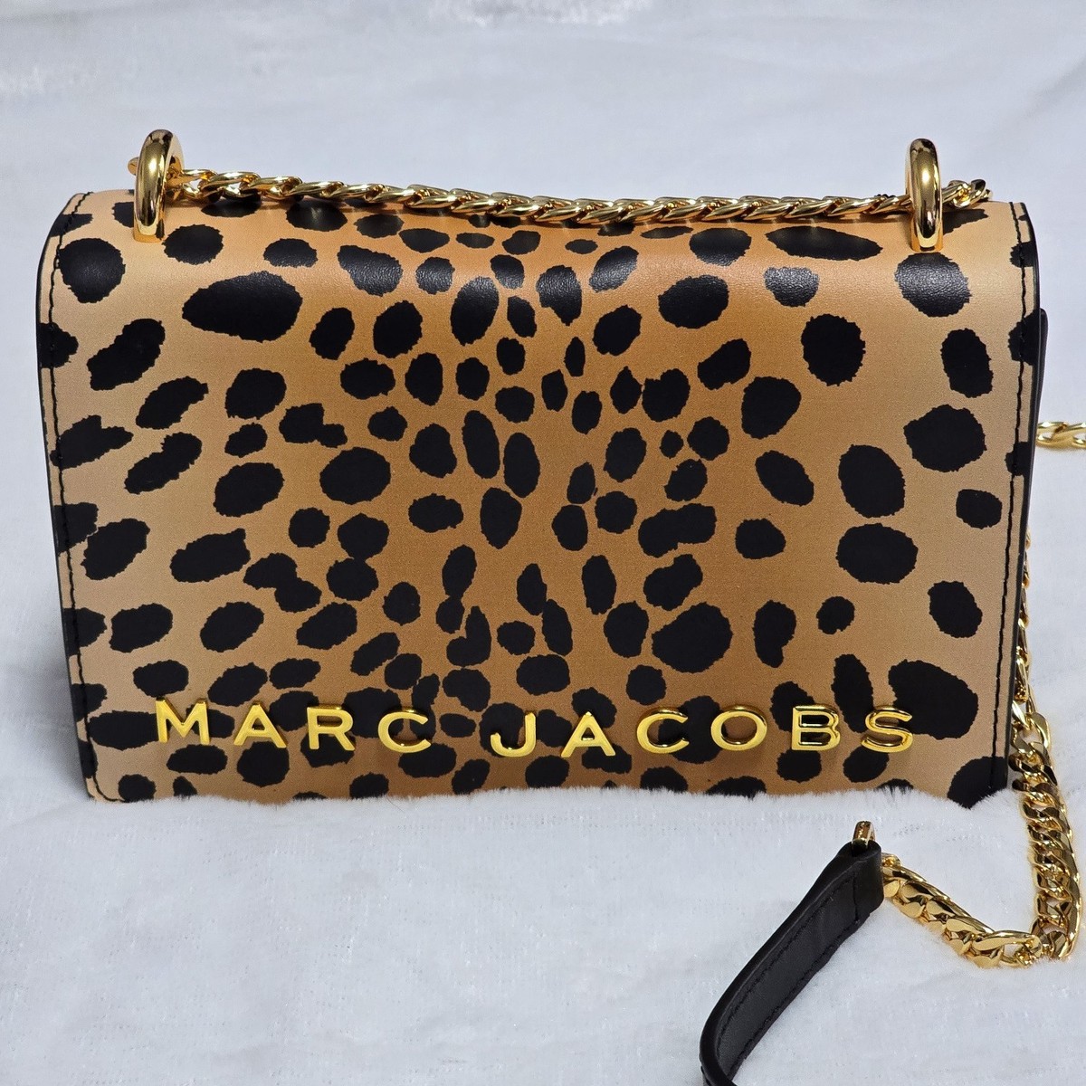 Marc Jacobs The Double Take Leopard Print Crossbody Bag | MSRP