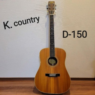 Acoustic Guitar K.Country D-150 Natural Made in Nagoya Japan | eBay